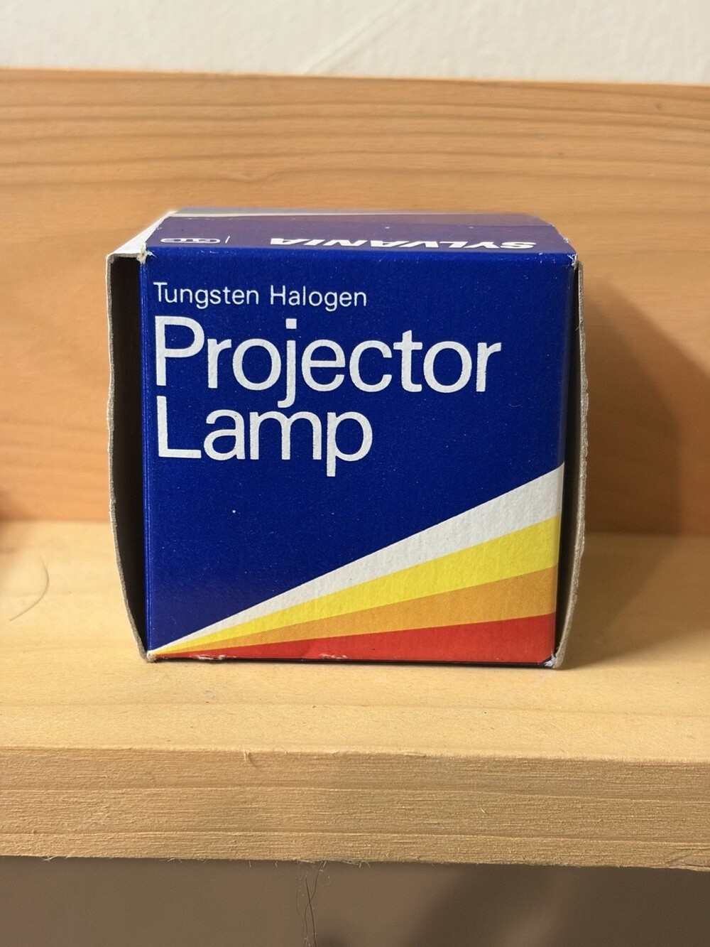 Vintage Sylvania GTE ELH Projector Lamp Bulb 300W 120V NOS Blue Dot New In Box